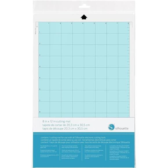 Silhouette America Silhouette Portrait Cutting Mat, Medium, Blue - Picture 5 of 5
